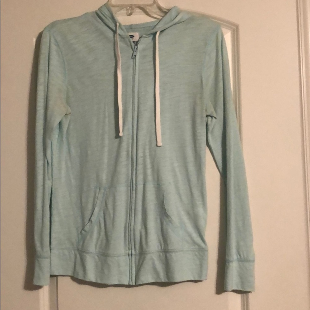 Light Blue Zip-Up